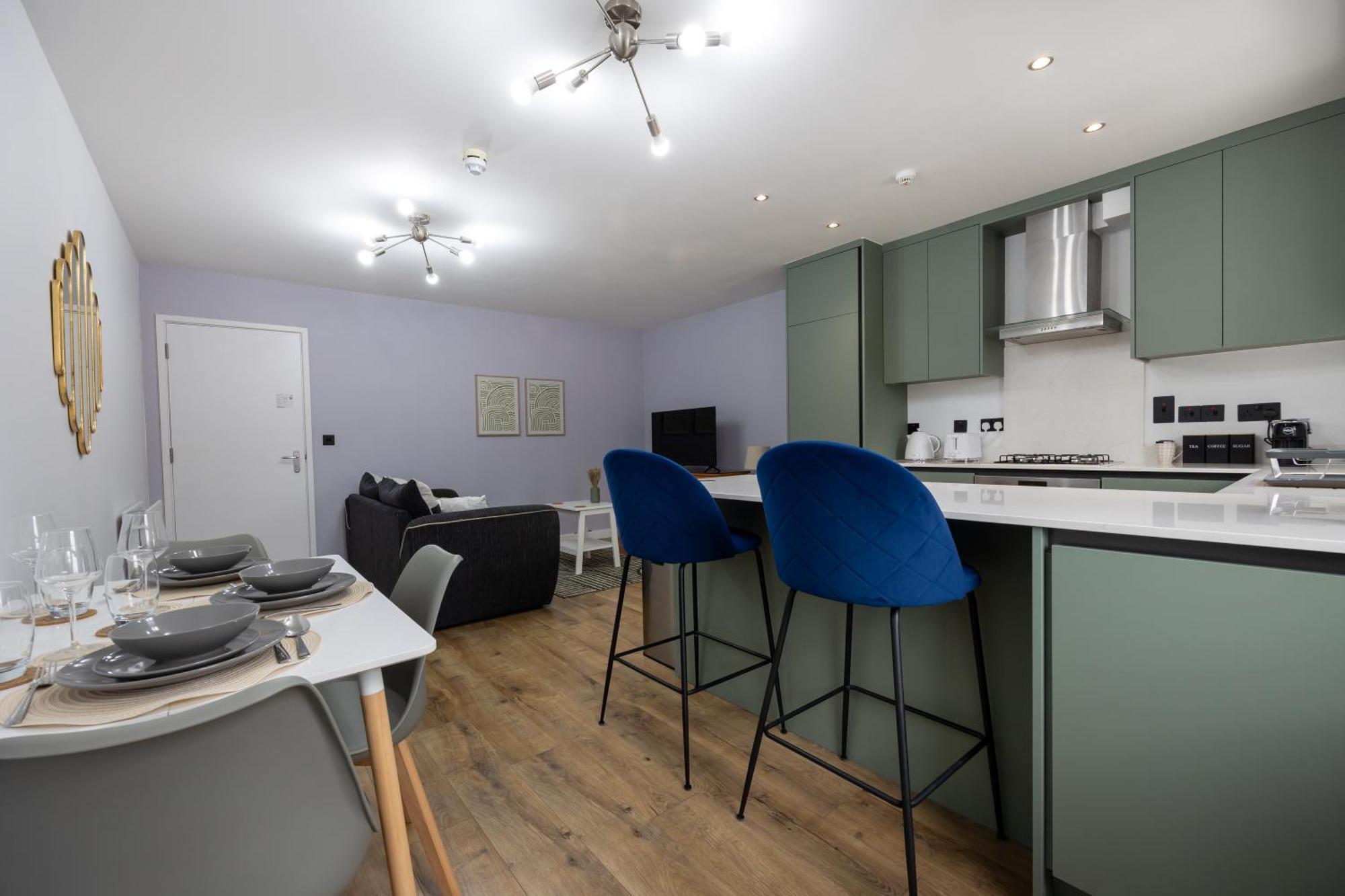 Stunning 3Br, Free Parking, Near Town Center, Long Term Discoun Apartment Reading Exterior photo